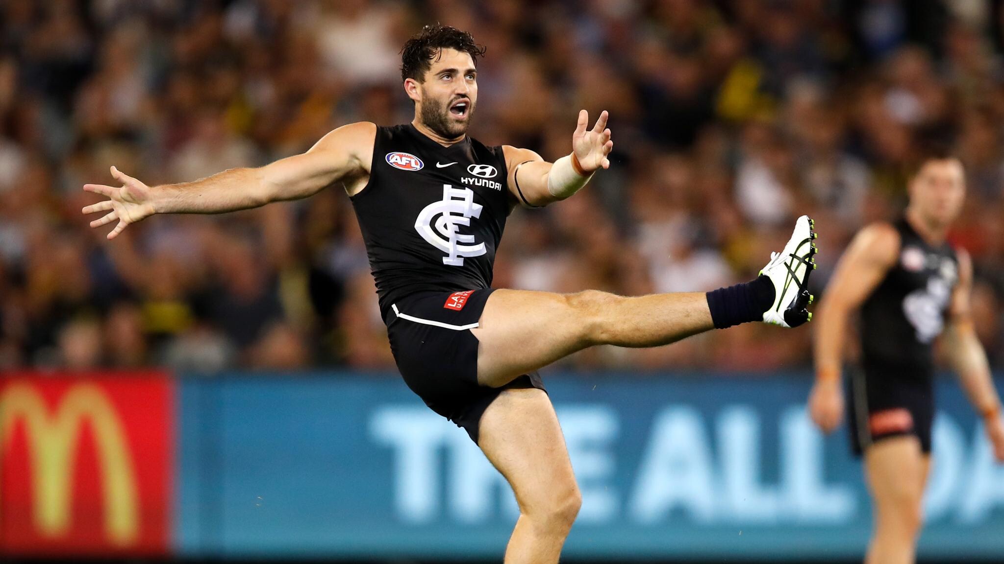 Fasolo 23.8.jpg Alex Fasolo provided fans with plenty of highlights through his career - AFL,Carlton Blues,Alex Fasolo,Retirements,Delistings